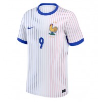Camiseta Francia Olivier Giroud #9 Segunda Equipación Replica Eurocopa 2024 mangas cortas